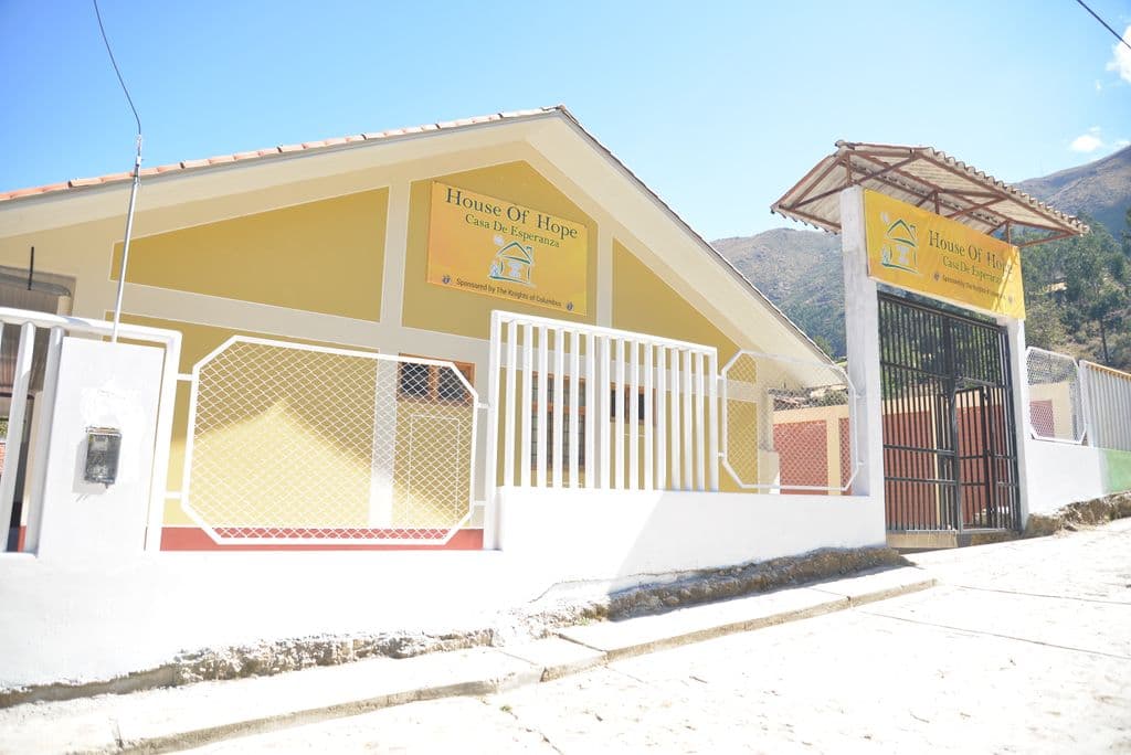 Huasta House of Hope entrance